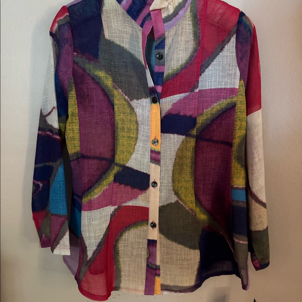 AMAZING Trisha Tyler Long Sleeve Blouse NWT